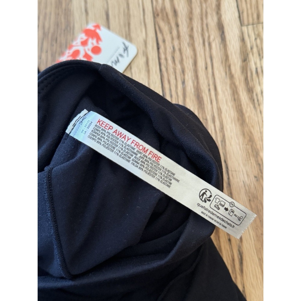 Free People Movement Skirted Leggings M Black NWT Studio Yoga Gym Athleisure - Picture 4 of 6